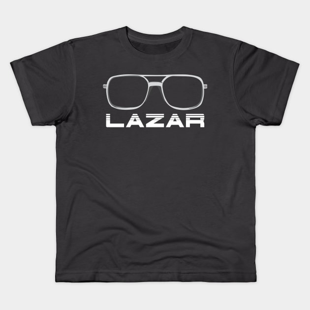 LAZAR Kids T-Shirt by MysteriouslyBizarre